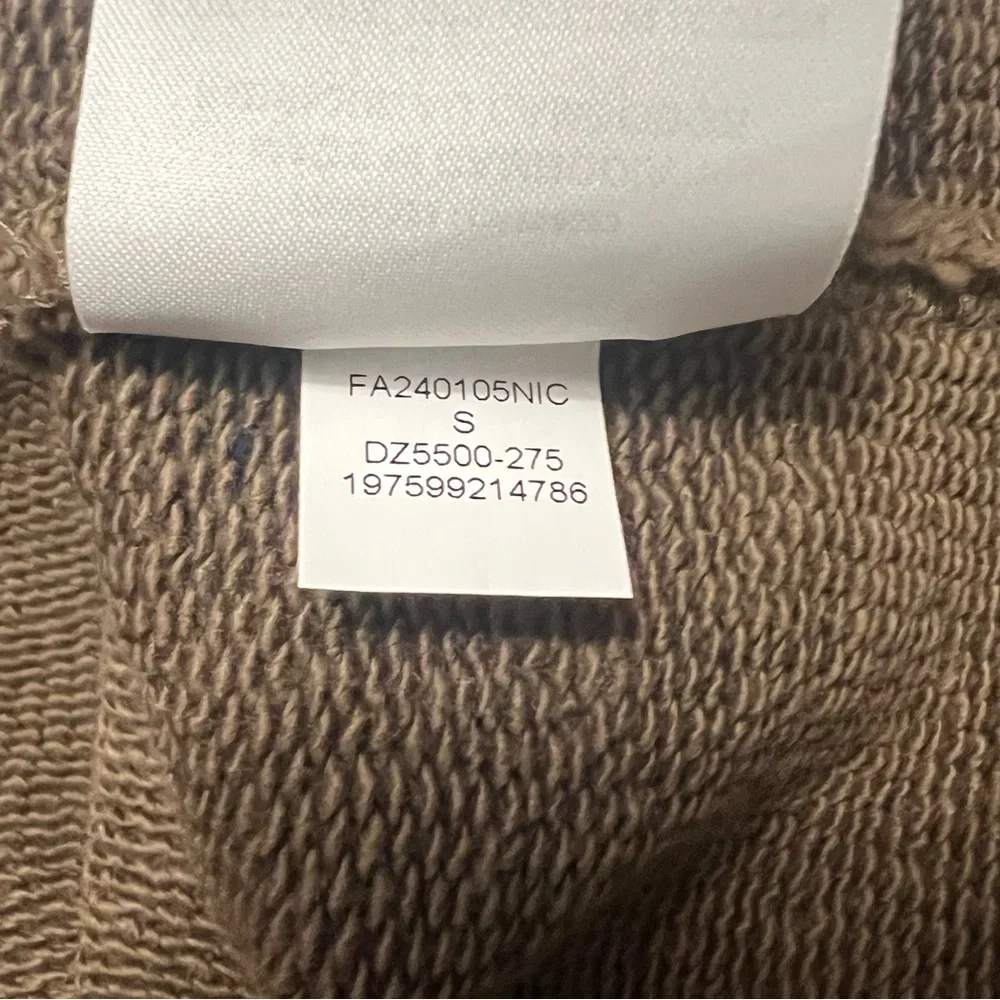 Air Jordan x Travis Scott Full Zip Hoodie Palomino Brown Size Small DZ5500-275